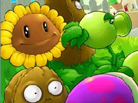 Флеш игра Растения против Зомби онлайн.