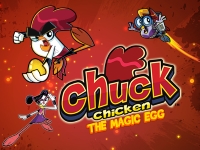 Флеш игра Чак Чикен и волшебные яйца