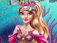 Флеш игра Элли: Русалочка или принцесса