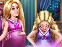 Флеш игра Гардероб беременных принцесс