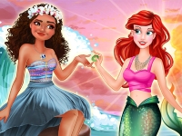 Флеш игра Океанские принцессы на вечеринке