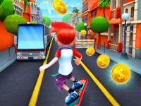 Флеш игра Subway Surfers клон