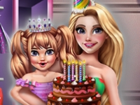 Флеш игра Вечеринка на день рождение принцессы